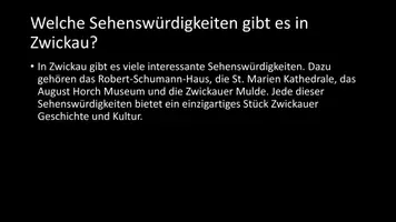 Vorschau - Arbeitsblätter - AB mit Fragen zum Thema "Zwickau" + Lösungsblatt - Seite 3