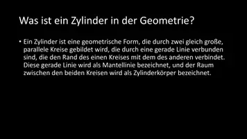 Vorschau - Arbeitsblätter - AB mit Fragen zum Thema "Zylinder" + Lösungsblatt + Infografik - Seite 3