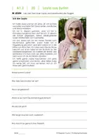 Vorschau - Unterrichtsreihen - DaZ-Kurs A1.2-20 Layla aus Syrien/ früher - heute/ Hauptsatzverbindungen - Seite 2