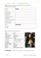 Vorschau - Unterrichtsreihen - DaZ-Kurs A1.2-20 Layla aus Syrien/ früher - heute/ Hauptsatzverbindungen - Seite 3