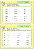 Vorschau - Aufgabenkarten - Aufgaben zur Addition Kartei ZR 20 - Seite 3