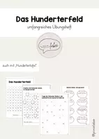 Vorschau - Arbeitsblätter - Materialpaket: Das Hunderterfeld / Die Hundertertafel - Seite 1