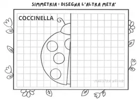 anteprima - Materiale per pittura e bricolage - Primavera: simmetrie - Pagina 1