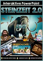 Vorschau - Stundenentwürfe - Antike Kulturen Interaktive PowerPoints BUNDLE - Steinzeit, Altes Ägypten, Antikes Griechenland & Antikes Rom - Seite 1