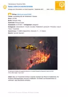 Vorschau - Anderer Materialtyp - Waldbrände / Spanien (Hörverstehen) - Deckblatt