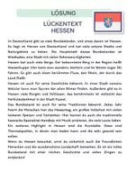 Vorschau - Arbeitsblätter - Materialpaket Hessen | Lesetext + Fragen - Suchsel - Lückentext (inkl. Lösungen) - Seite 2