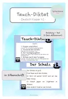 Vorschau - Arbeitsblätter - Tauchdiktat Anleitung + Text - Deutsch - Deckblatt