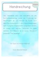 Vorschau - Arbeitsblätter - Tauchdiktat Anleitung + Text - Deutsch - Seite 1