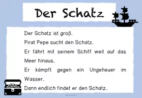 Vorschau - Arbeitsblätter - Tauchdiktat Anleitung + Text - Deutsch - Seite 3