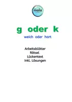 Vorschau - Unterrichtsreihen - PAKET: Anlaute D–T * G-K * B-P (Übungen, Apps, Karten) - Seite 1