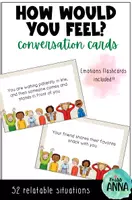 Vista previa - Juegos / Gamificación - How would you feel? EMOTIONS SPEAKING GAME - Portada