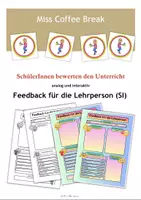Vorschau - Arbeitsblätter - Lehrerzeugnis: Feedback für LehrerInnen (SI) - Deckblatt