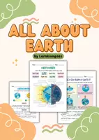 Vorschau - Arbeitsblätter - All about EARTH - Arbeitsblätter über unsere Erde - Deckblatt
