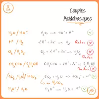 Aperçu - Cartes d'exercices - Exercice corrigé : couples acido-basiques - Page 3
