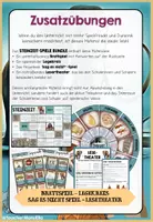 Vorschau - Stationenlernen - Steinzeit Legekreis - Spiele + Brain Breaks Montessori - Style - handlungsorientiert - Seite 1