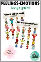 Vista previa - Juegos / Gamificación - Feelings and Emotions BINGO GAME - Portada