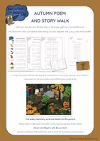 Vista previa - Unidades / Secuencias / Situaciones de Aprendizaje - Brown Owl's Autumn Poem & Story Walk - Portada