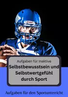 Vorschau - Stundenentwürfe - Aufgaben für Inaktive: Selbstbewusstsein und Selbstwertgefühl durch Sport - Deckblatt