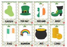 anteprima - Flashcard - San patrick's day Flashcards - Pagina 1