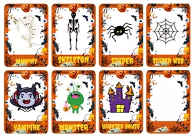 anteprima - Flashcard - Halloween Flashcards in English - Pagina 2