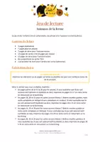 Aperçu - Apprentissages en autonomie - Jeu de lecture - Animaux de la ferme - Page 1