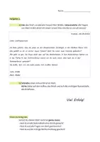 Vorschau - Klassenarbeiten - Klassenarbeit: Einen Brief verfassen - Seite 2