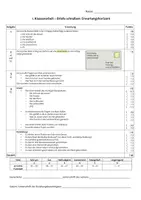 Vorschau - Klassenarbeiten - Klassenarbeit: Einen Brief verfassen - Deckblatt