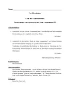 Vorschau - Klassenarbeiten - Klausur Lyrik des Expressionismus (IB) - Seite 1