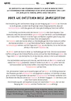 Vorschau - Arbeitsblätter - Jahreszeiten und Temperaturzonen - Seite 2