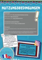 Vorschau - Mal- und Bastelvorlagen - Deckblatt (Schnellhefter): Englisch - Seite 3