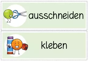 Vorschau - Poster - Arbeitsanweisungen - Visualisierung I DaZ & Anfangsunterricht - Seite 2
