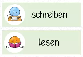 Vorschau - Poster - Arbeitsanweisungen - Visualisierung I DaZ & Anfangsunterricht - Seite 3