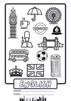 Vista previa - Hojas de trabajo - Portada separador Inglés - página 3