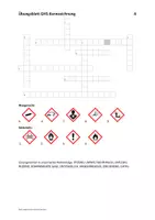 Vorschau - Arbeitsblätter - Übungsblatt GHS-Pictogramme (Kriss Kross) - Deckblatt