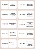 Vorschau - Spiele - Geschichtszahlen-Domino Klasse 9 - Seite 2