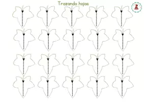 Vista previa - Hojas de trabajo - Libro de trazos otoñales - página 3