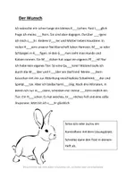 Vorschau - Arbeitsblätter - Lückentext Abschreibtext ä äu (differenziert) - Seite 2