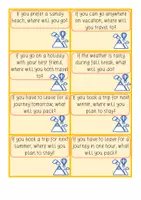 Vorschau - Aufgabenkarten - Cards / If-Clause Type 1 / Questions - Seite 1