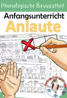 Vorschau - Arbeitsblätter - Arbeitsblätter Anlaute - Phonologische Bewusstheit trainieren - Deckblatt