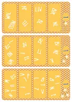 Vorschau - Aufgabenkarten - Schüttelwörter Herbst - Wörter schreiben in der 1. und 2. Klasse - Seite 2