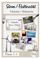 Vorschau - Unterrichtsreihen - Fotokartei Bilderkartei Elektrizität Strom - Deckblatt