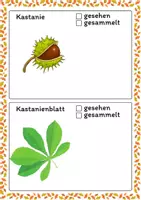 Vorschau - Mal- und Bastelvorlagen - Sammelalbum Herbstferien - zum Sammeln oder Ausschneiden - Seite 3