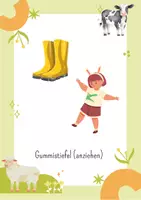 Vorschau - Mal- und Bastelvorlagen - Kinder-Yoga: Ausflug auf den Bauernhof - Seite 3