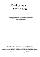 Vorschau - Arbeitsblätter - Diakonie entdecken: Stationenlernen - Seite 1