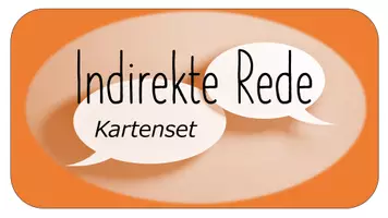 Vorschau - Spiele - Kartenset: Indirekte Rede - Seite 1