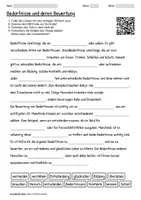 Vorschau - Arbeitsblätter - Lernposter + Arbeitsblatt "Bedürfnisse und deren Bewertung" + interaktive Lösung & MP3 + Mindmap + Infografik - Seite 1