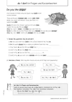 Vorschau - Arbeitsblätter - Do, don't and doesn't - Englische Grammatik Basics Klasse 5/6 - Grundregeln verstehen und üben - Seite 2