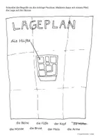 Vorschau - Arbeitsblätter - Frankensteins Monster Körper Wörter - DAZ, Deutsch - Seite 2