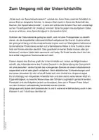 Vorschau - Arbeitsblätter - Der Sprachabschneider - Aufgaben zur Lektüre - Seite 1