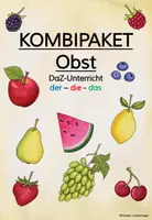 Vorschau - Unterrichtsreihen - Kombipaket Obst - DaZ - Deckblatt